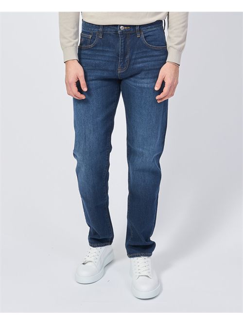 Jeans uomo Armani Exchange blu in cotone